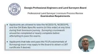 Path to PLS Licensure GA - GeoSurvey