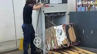 Prensas Compactadoras Verticales HSM V-Press 605 y 610 | Ahorro y eficiencia con Asturalba