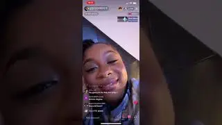 Reginae carter tiktok live 4-1-23