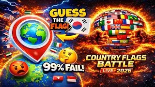 Learn Country Flags - 2026 geography🤩🌍🎵✅ 01.02.2026 #part4