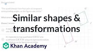 Similar shapes & transformations