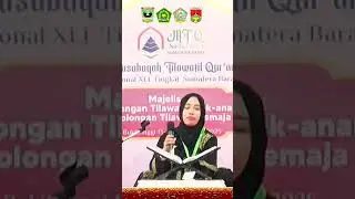 Qori'ah remaja suara tinggi (menghayati lagu Rost) - Terbaik MTQN  2025