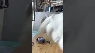 Casting Brenneke style slugs with a custom made Turkish 3 piece slug mold.