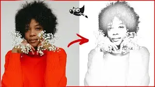 Como Transformar uma Foto em Desenho &agrave; M&atilde;o | GIMP Tutorial