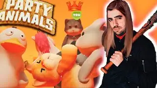 MI NOVIA ME QUIERE GOLPEAR😲👊 AURONPLAY | PARTY ANIMALS CON AMIGOS
