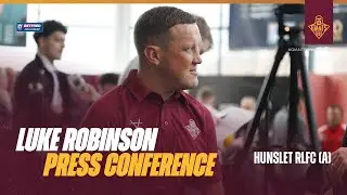 Люк Робинсон | Пресс-конференция | Хунслет RLFC (в гостях)
