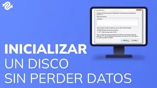 &iquest;C&oacute;mo inicializar un disco sin perder datos?