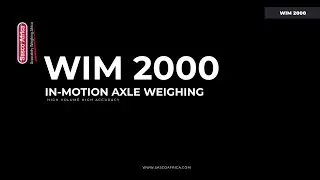 WIM 2000 - IN-MOTION AXLE WEIGHING