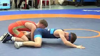 Wrestling / Ringen MDM 2024 in Jena, Junioren (U20), 61 kg, Krasnickij - Poluyanov