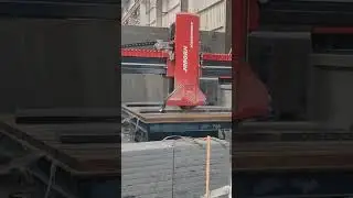 running test for 5cm granite😀WhatsApp: +86 15260863719#stonemachine #stonecuttingmachine  #cnccutter