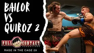 FCP Rage in the Cage 29 Andreas Quiroz vs  Austin Bailor Batamweight K1 Championship 