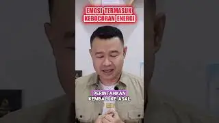 EMOSI TERMASUK KEBOCORAN ENERGI  #mastbimo #rezekilancar #motivasi