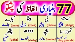 Urdu To Pashto Translation (Easy For Learning Pashto)