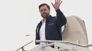 VP JD Vance tours Damascus, Virginia months after flooding from Helene