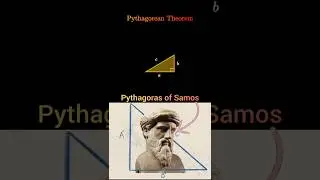 Pythagorean Theorem by Pythagoras of Samos.💀#math #satisfying #trending
