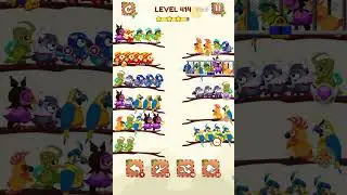 Bird Sort 2 color puzzle level 414 solution #games #puzzlefrenzy #puzzle #puzzlegame #easypuzzles