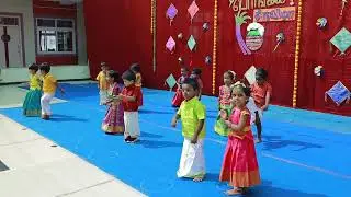 Pongal 2023 - Kids dance, Pre-School, DNV Kindergarten | DNV International Academy
