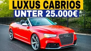 Oben ohne – aber mit über 300 PS! 13 Cabrios für den Sommer