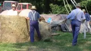 Heuschober bauen