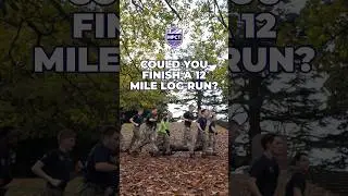 Could you finish a 12 mile log run?  #armedforces #army #military #mpct