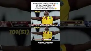 Unbelievable Roman Powell 😨