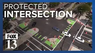 Some confused by concrete platforms on Salt Lake City streets meant to protect pedestrians, cyclists