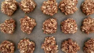 No Bake Banana Oatmeal Cookies With 4 Ingredients