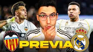 VALENCIA vs REAL MADRID | &iexcl;VICTORIA o DEBACLE! (PREVIA y POSIBLES ALINEACIONES)