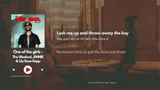 One Of The Girls (Full) - The Weeknd, JENNIE & Lily Rose Depp [Lyrics/Vietsub]