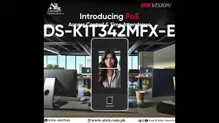 Hikvision PoE Access Control & Time Attendance SystemNow Available at Atek #viralvideo