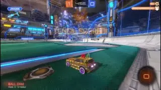 Rocket League, trollar + never give up