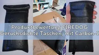 Produktbewertung FIREDOG Geruchsdichte Taschen, mit Carbon-Innenfutter, f&uuml;r Hunde, 7,6 x 15,2 cm, Re