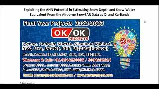 Exploiting the ANN Potential in Estimating Snow Depth and Snow Water Equivalent From the Airborne