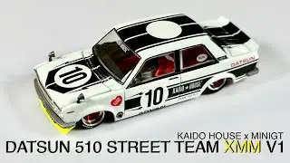 Unboxing Kaido House x MINIGT Datsun 510 Street Team XMM V1 @TheOpenBox858 #153
