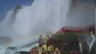 Tour of The Cave of the Winds Niagara Falls New York, Touch the Falls!