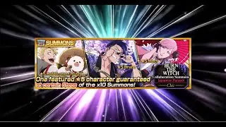 [MY LUCK IS BACK] BLEACH BRAVE SOULS X BURN THE WITCH SUMMONS - CHIC
