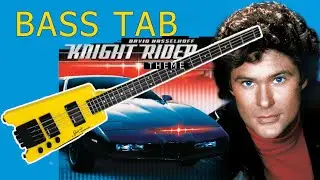 Knight Rider Theme [Bass TAB]