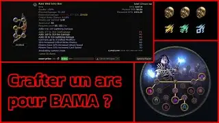 [3.25] Comment crafter un arc endgame pour Necromancer BAMA Minion build ? - Path of Exile