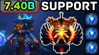 🔥 NEW PATCH 7.40b !!! CRYSTAL MAIDEN HARD SUPPORT FREEZE FREEZE | DOTA 2 GAMEPLAY 🔥