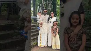 Tovino thomas ❤ Family #family#pkshorts#subscribe