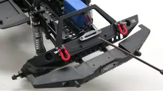 OX RC SCX10 ii Aluminum Bumper Install