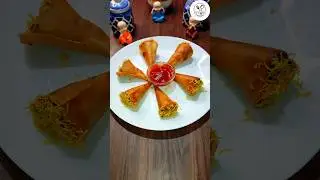 Samosa Cone Recipe || Trending Samosa Cone Recipe || #shorts #shortsfeed #ytshorts #trendingshorts