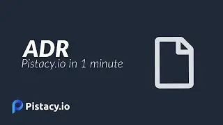 How Architecture Decision Records (ADR) works in Pistacy.io? #PistacyIn1Minute
