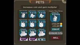 Free Angelic pets GIVEAWAY in ROBLOX BLADE THROWING SIMULATOR