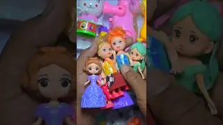 Cute baby girl pink toy ASMR video Satisfing with Unboxing mini kitty toys for kids made #asmr #toys