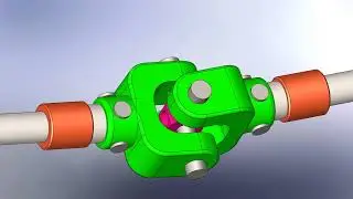 Universal Joint| #designing #engineeringdesign #solidworks #solidworksmolddesign #ernidhidesigner