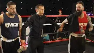 UWCB   GLASGOW   230325   FIGHT 13   DUNCAN ROWLEY VS LOVEJEET SINGH