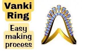 Vanki Ring|Easy making process|Ring|jewelry design|matrix 9|#tutorial|32