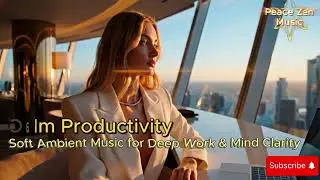 Calm Productivity &mdash; Soft Ambient Music for Deep Work & Mind Clarity Creative Flow Productivity