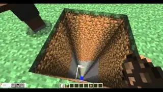 a minecraft real bottomless pit